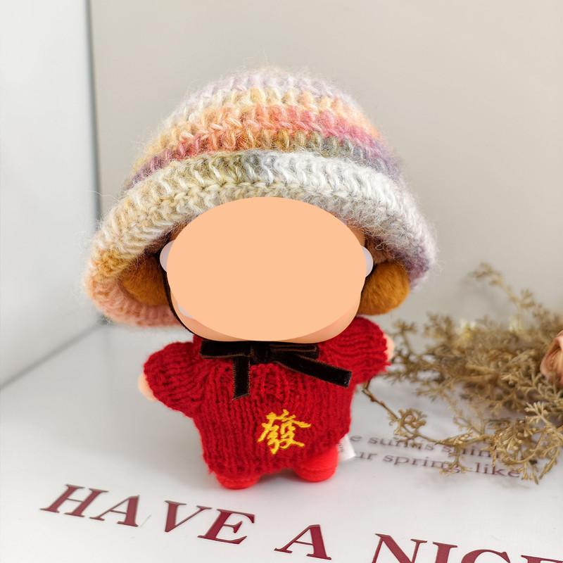 [Cloth Only] 13cm Doll Clothes New Year's Clothing Ideal Gift for Kids & Adults Unique & Stylish Design Doll Accessory