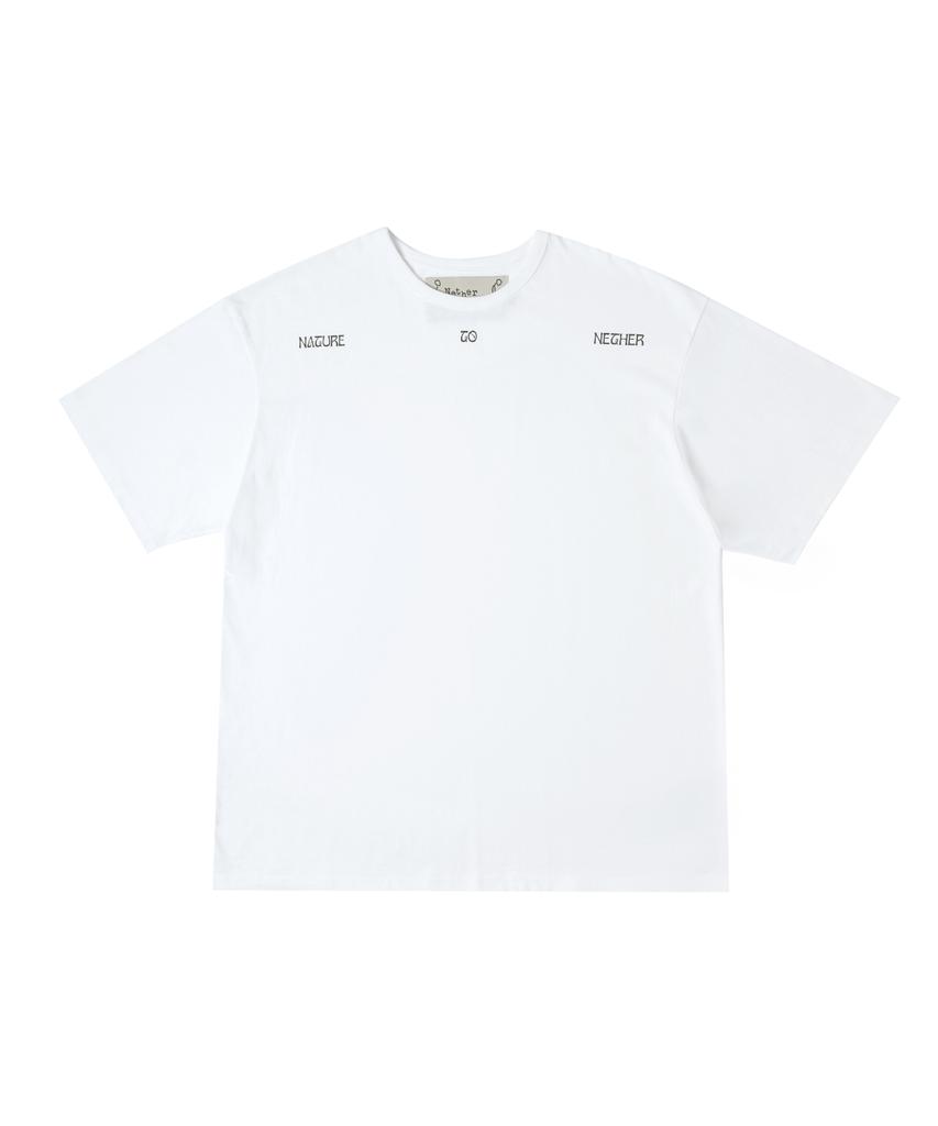NETHERWORLD Ntw Vaho Leaf Tee White