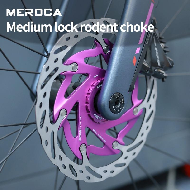 MEROCA XR 160MM Bike Centerlock Rotor 140MM Heat Dissipation MTB Road Bike Disc Brake Rotor Ultralight Durable Floating Rotors