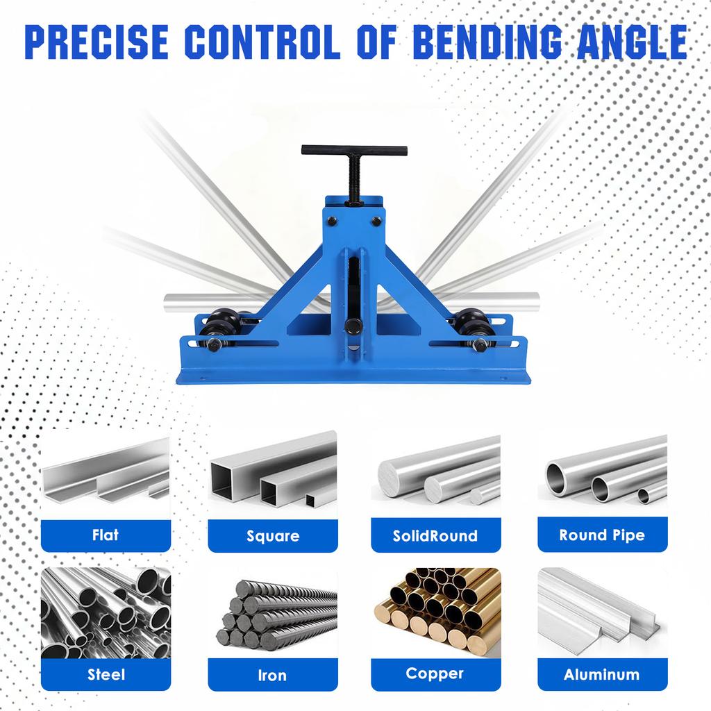 Ручной трубогиб для изготовления изделий из мягкой стали, меди и алюминия – Регулируемые роликовые инструменты для гибки стали