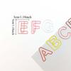 26pcs Hollow Letter Paper Clips Bookmark Photo Tickets Holder Colorful Paper Clamps  School