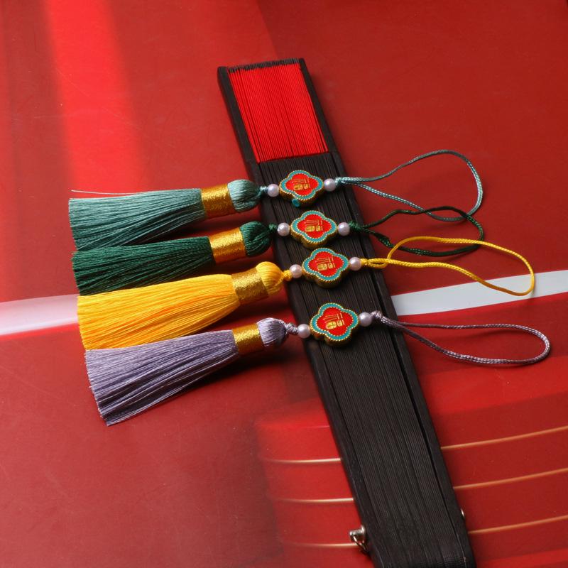 5,5 см сплав кисточка USB флешка и телефон цепочка закладка в старинном стиле