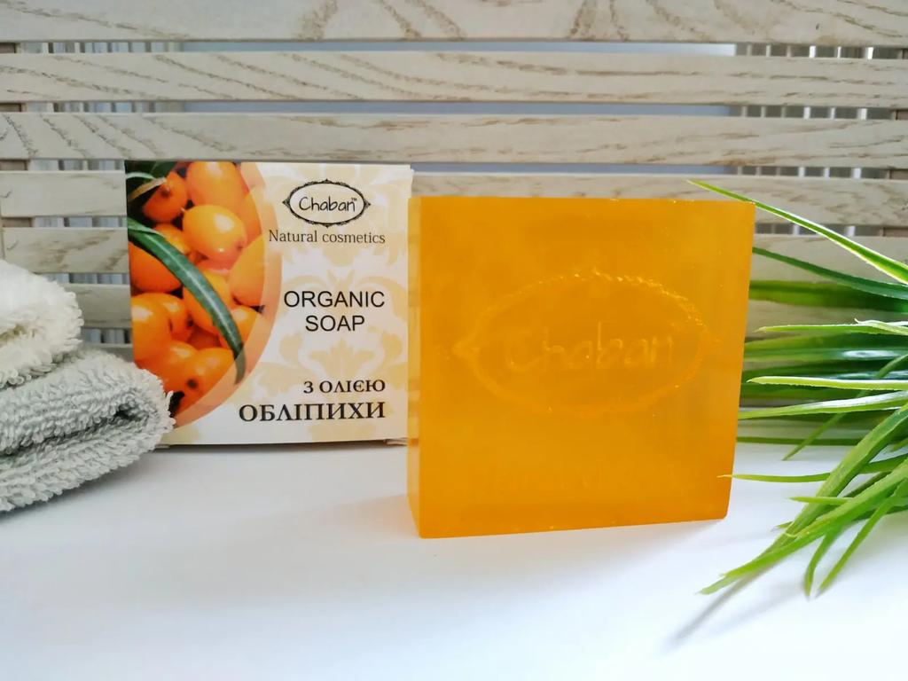 Organic Sea Buckthorn Oil Soap Chaban 100 G