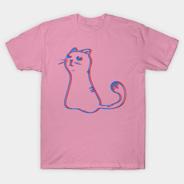 Футболка женская 3D Cat Harajuku Print Kawaii футболка летняя женская футболка с коротким рукавом топ футболка