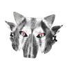 Хэллоуин Волчья Голова Маска Вечеринка Карнавал Маскарад Косплей Бар Представления Украшения