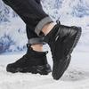 2024 уличные ботинки зимние для мужчин высокие кроссовки мужские зимние теплые ботинки мужские плюшевые повседневные спортивные ботинки кожаные зимние ботинки