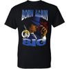 Винтажная футболка Biggie Born Again – Футболка в стиле хип-хопа 90-х, Футболка с большим принтом, Подарок для поклонника рэп-музыки, Унисекс футболка в уличном стиле
