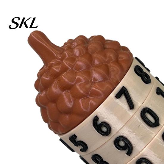 HP Counting Prop 3D Printed Acorn Tracker, Shape Life Counter, 2/3 Digits 3-digit Counter Rotating Tools Accessories for Tabletop Card Game