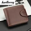 Винтажные короткие кошельки, модный мужской кошелек с держателем для карт, деловой кошелек GZW