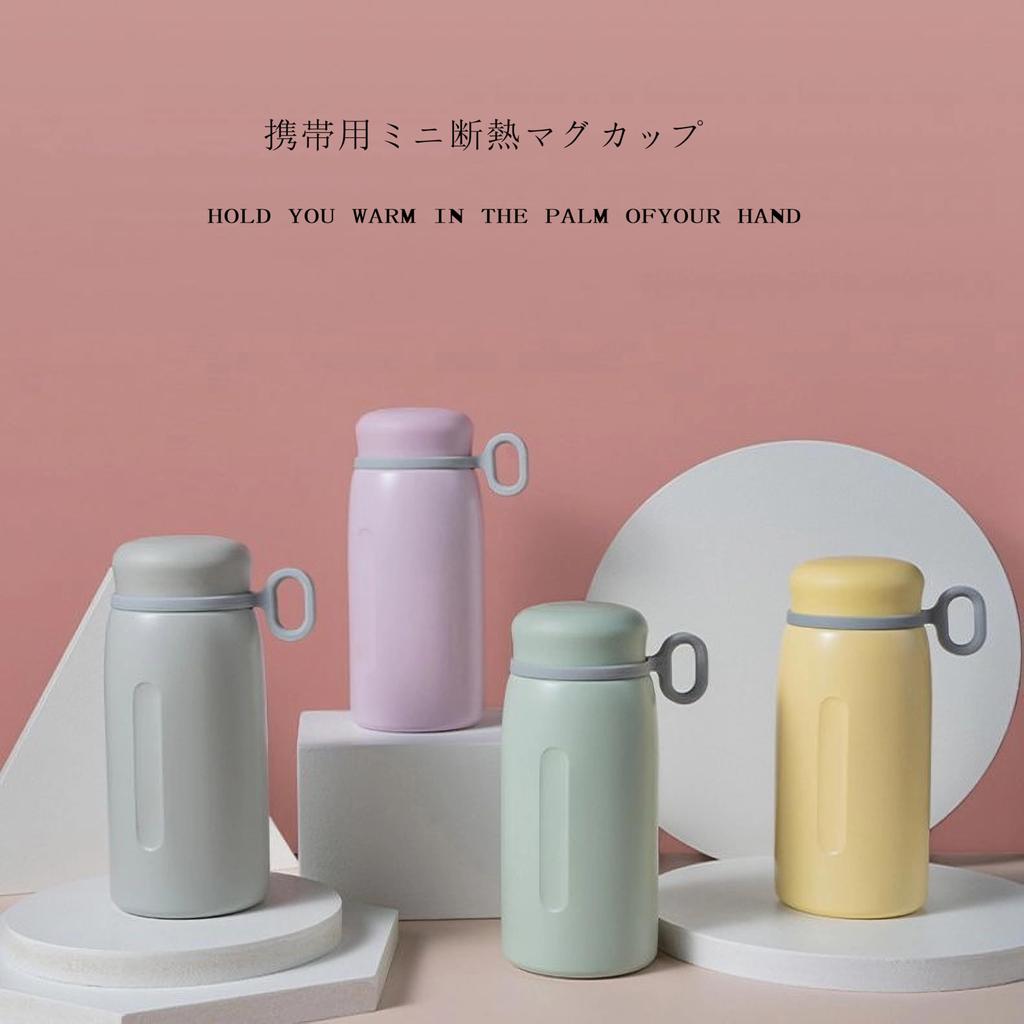 Высококачественная нержавеющая бутылка для воды MYEEDA из нержавеющей стали, термос с ручкой, 400 мл, бутылка для холодной воды, легко моющаяся, стильная