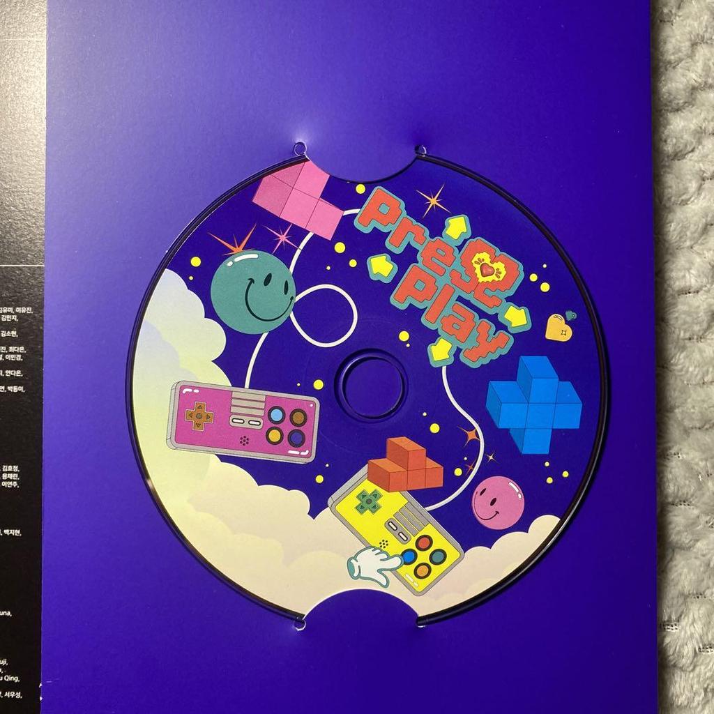 [USED] NiziU Press Play Opened with accessories