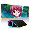 Elfen Lied Mouse Pad  game RPG 40x90cm Mouse Mat Gaming Mousepads LED Keyboard Mats Luminous Desk Pads Mouse Pad For PC