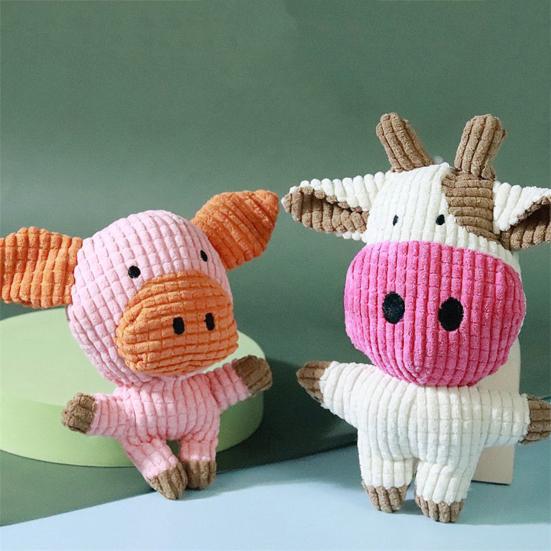 Игрушка для жевания собак и кошек, пищащая интерактивная игрушка для домашних животных с хрустящей бумагой, снимающая скуку и стресс, плюшевая игрушка для животных, прорезывающихся зубов, чистящая игрушка, товары для животных