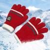 Winter Autumn Boys Girls Warm Thick Children Kids Gloves Full Finger Knitted Gloves Mittens