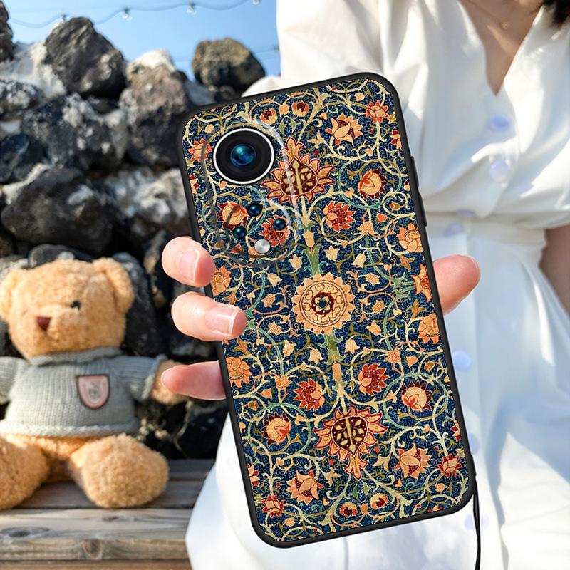 Чехол в стиле персидского ковра с цветочным узором для Honor Magic 7 5 6 8 Pro 200 400 50 70 90 Lite X9a X9b X9c X9d X8b X8c Win RT