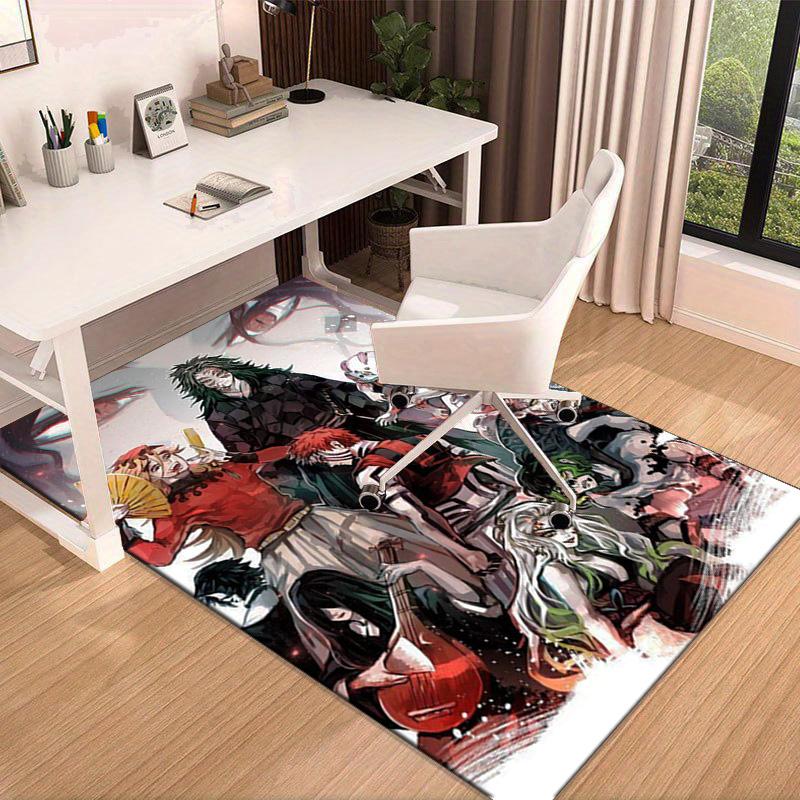 Anime Slayer Adventure Carpet, Chair Rug,Rug for Office Bedroom living rooms, Doormat decor Fan Gift Christmas Gift