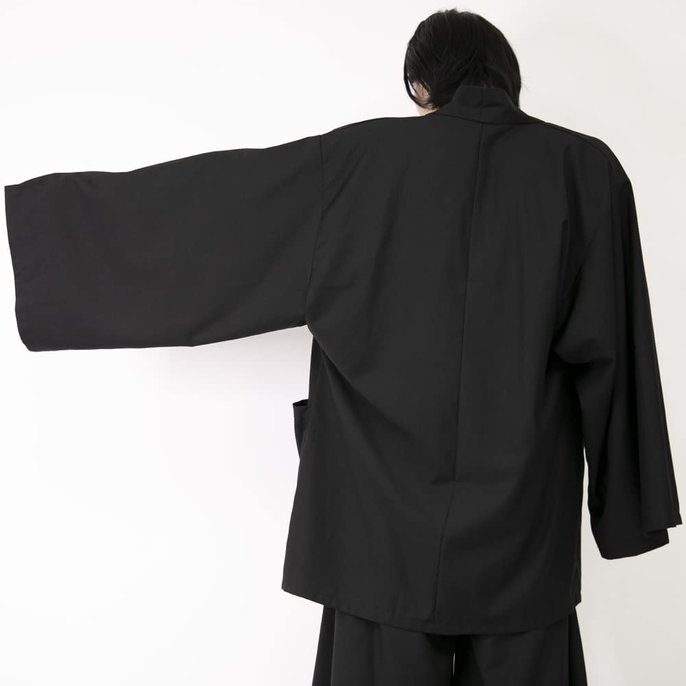 Yukata Motif Japanese Style Cardigan Jinbei Japanese Clothes Hakama Haori Large Size Loose Mode Fashion Unique Summer Cardigan Hakama Plain Simple