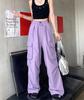 Women's Hip-hop Jazz Dance Wide-leg Joggers: Casual, Slimming, Versatile Straight-leg Sports Pants