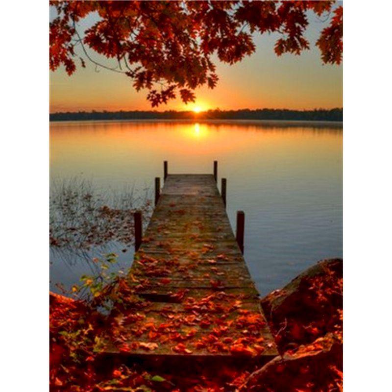 Diy 5d алмазная живопись пейзажи стразы фотографии пейзаж Алмазная мозаика мультфильм ручная работа горный хрусталь искусство