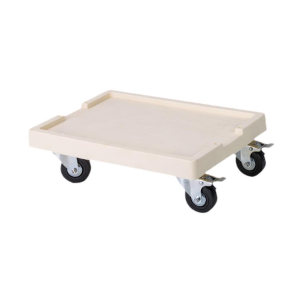 Wheeled Planter Tray 360 Degree Rotating Wheels Accessories Plant Dolly Saucer Planter Stand with Wheel for Home Backyard Patio