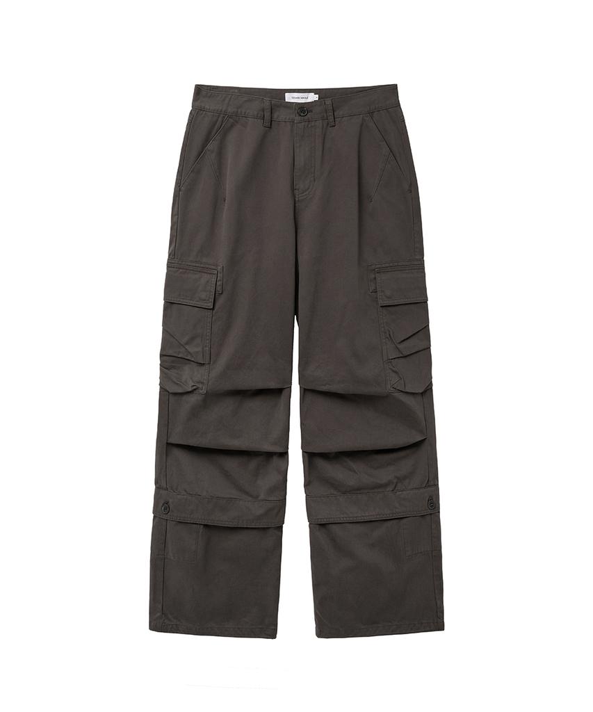 Широкие брюки-карго Misekiseoulmaen Multi Wide, цвет угольный