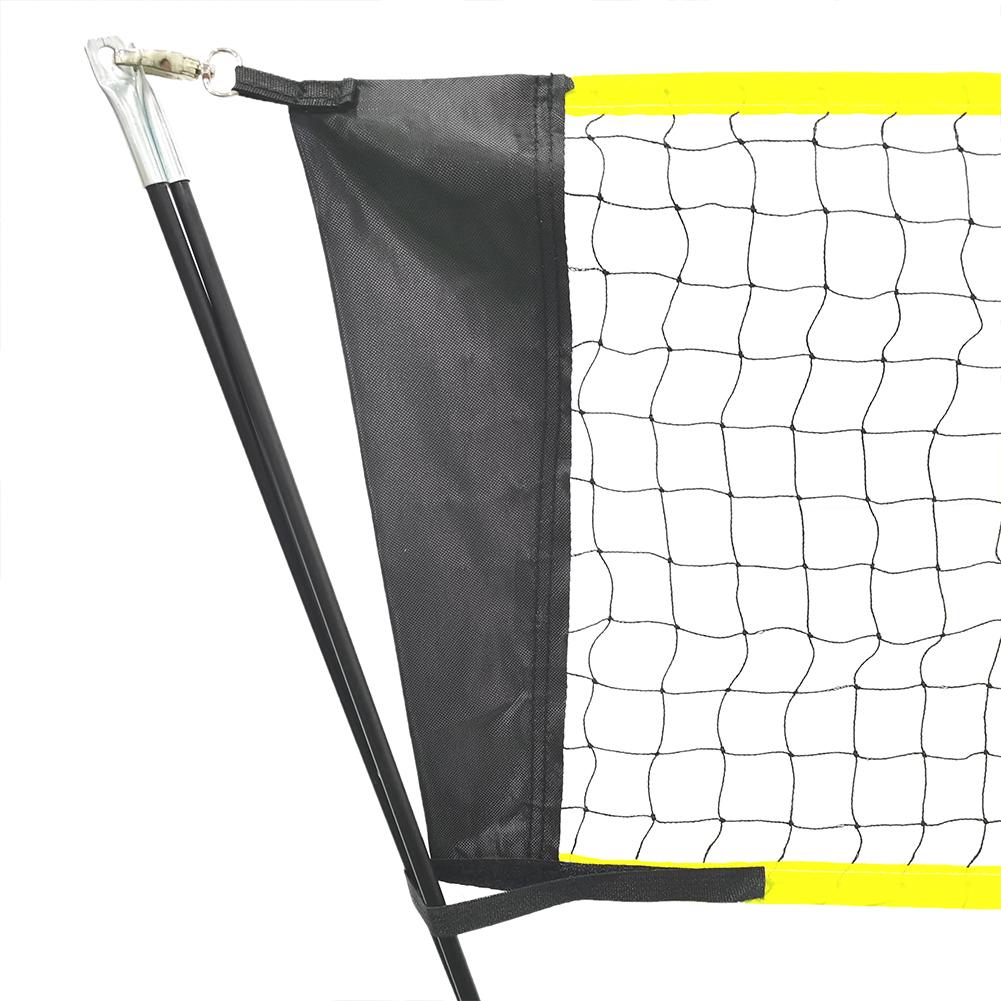 Портативная сетка для бадминтона, теннисная сетка с сумкой для переноски, волейбольная сетка, съемная пляжная сетка, многофункциональная для занятий спортом на открытом воздухе