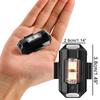 7 Colors Universal LED Motorcycle Warning Lights Mini USB Drone Strobe Light Bike Aircraft Night Flashing Turn Signal Indicator