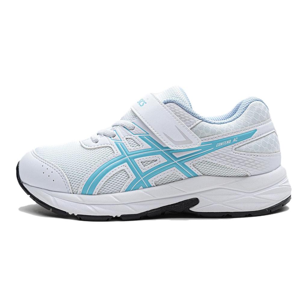 Asics Running Kids Comfortable Versatile Low-Top Childrens Running Shoes Kids Sneaker Blue White 1014A320-100