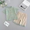 O'g'il bolalar uchun yozgi hanbok qisqa yengli kostyum bir yoshli ko'ylak yozgi xitoy tang kostyumi xitoycha uslub bolalar chaqaloq