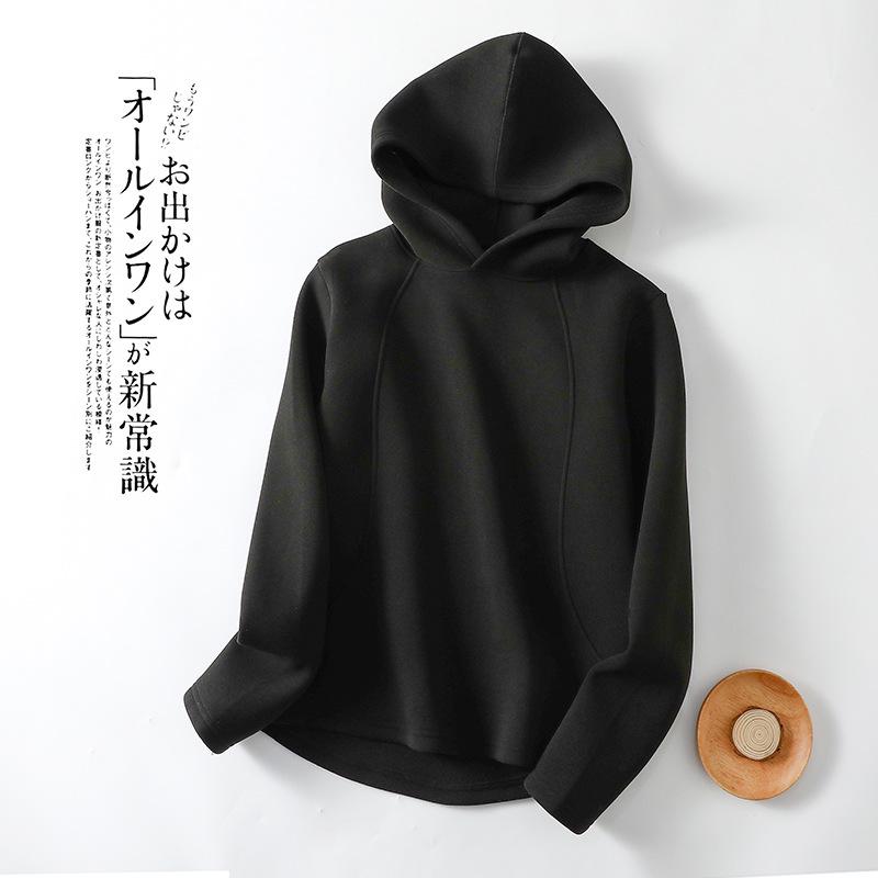 Женская двухсторонняя бархатная толстовка с капюшоном — ветрозащитная, с длинным рукавом, плюс бархат, теплая куртка для осени/зимы