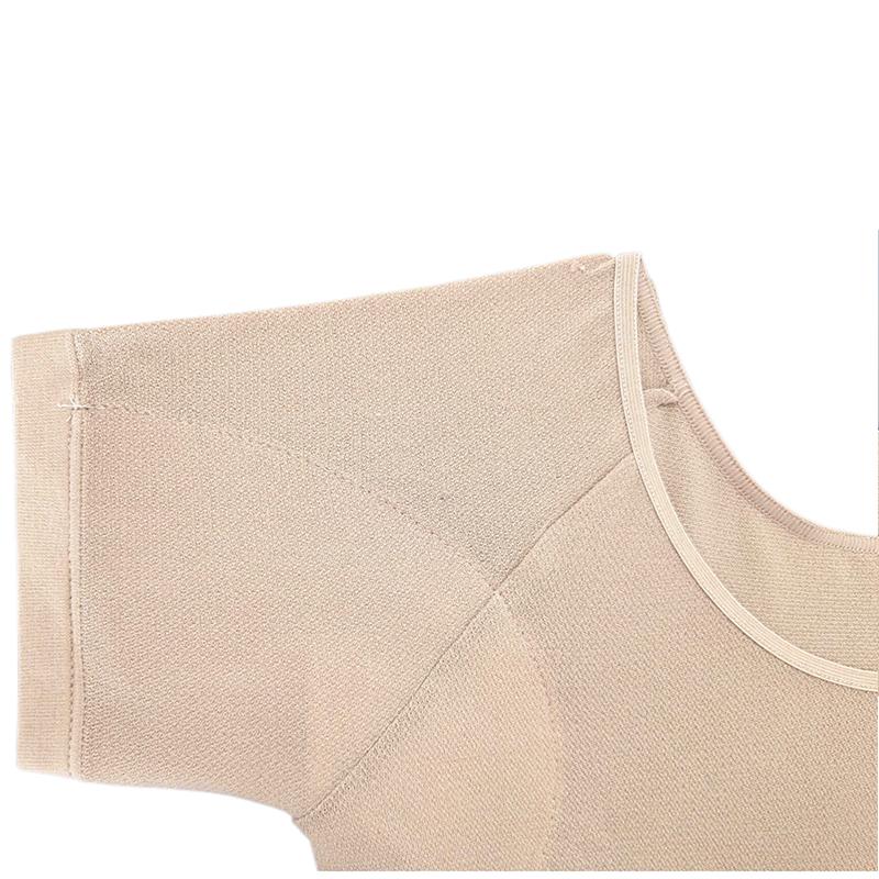 Дышащая одежда, впитывающая пот, ультратонкая сетчатая быстросохнущая майка-топ с обхватом груди, защита от пота, подмышечные прокладки от пота, футболка женская