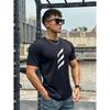 Men's Summer Short Sleeve O-neck T Shirt Running Sport Gym Muscle T Shirt Man Workout Casual Tops Clothing