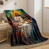 Religious Last Supper Art BlanketFlannel blanket for bedroom, living room, sofa, and nap