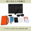 Men's Clutch Bag GRANVEL Black PU Leather Large Capacity with Strap