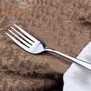 Fork Ergonomic Easy To Use Stainless Steel Convenient Sturdy Multi-purpose Dinner Fork for Household