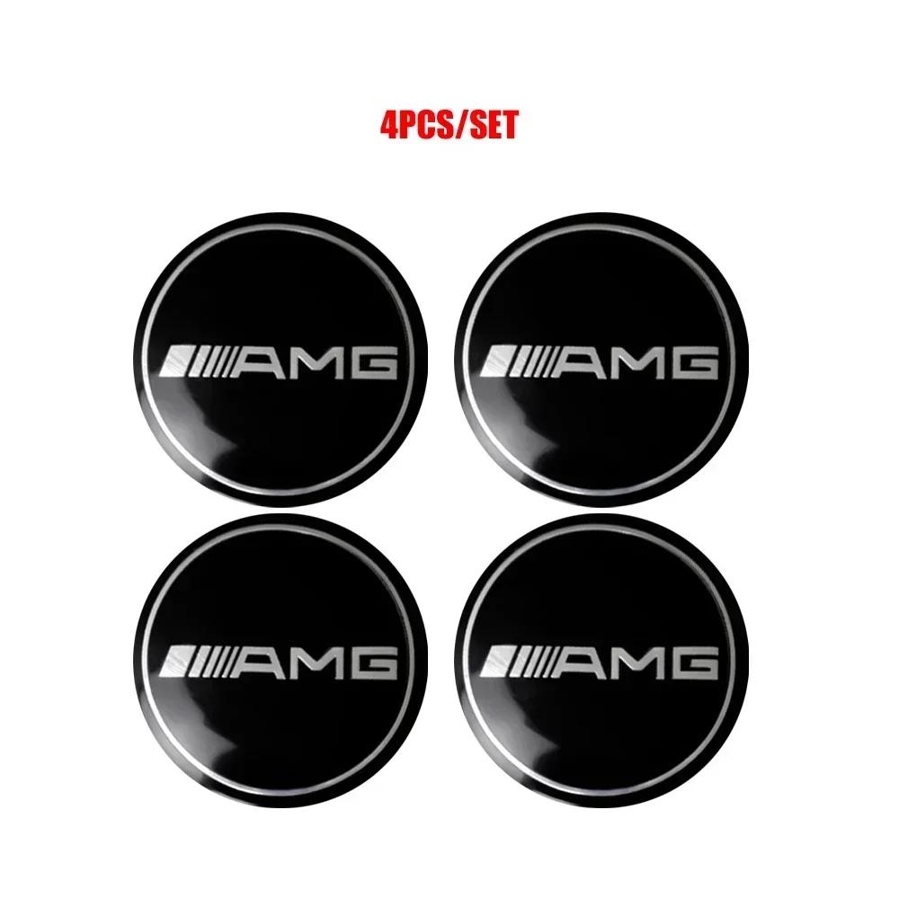 QNO1 For Mercedes Benz 56/60/65MM Car Wheel Center Cover Sticker Hub Cap Badge For Mercedes Benz ML W166 GLE C167 B E A C Class W205