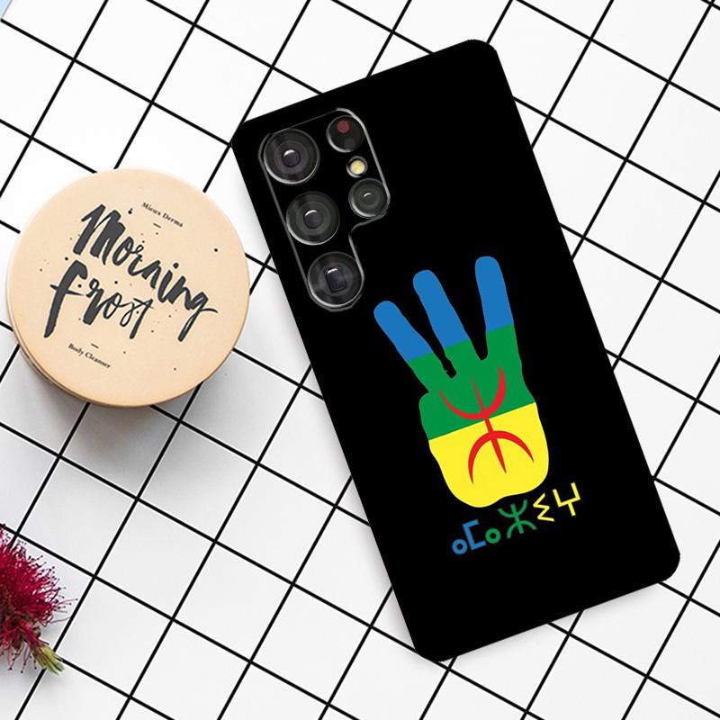 Амазигский Символ Берберская Академия Чехол Для Samsung Galaxy S23 S21 Ultra S22 S20 FE S8 S9 S10 Note 10 Plus Note 20 Ultra Обложка