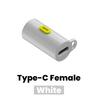 Mini Flashlight Type-C Mobile Strong Light LED Portable Light Home Outdoor Emergency Light Camping Lamp Switch ABS Flashlight