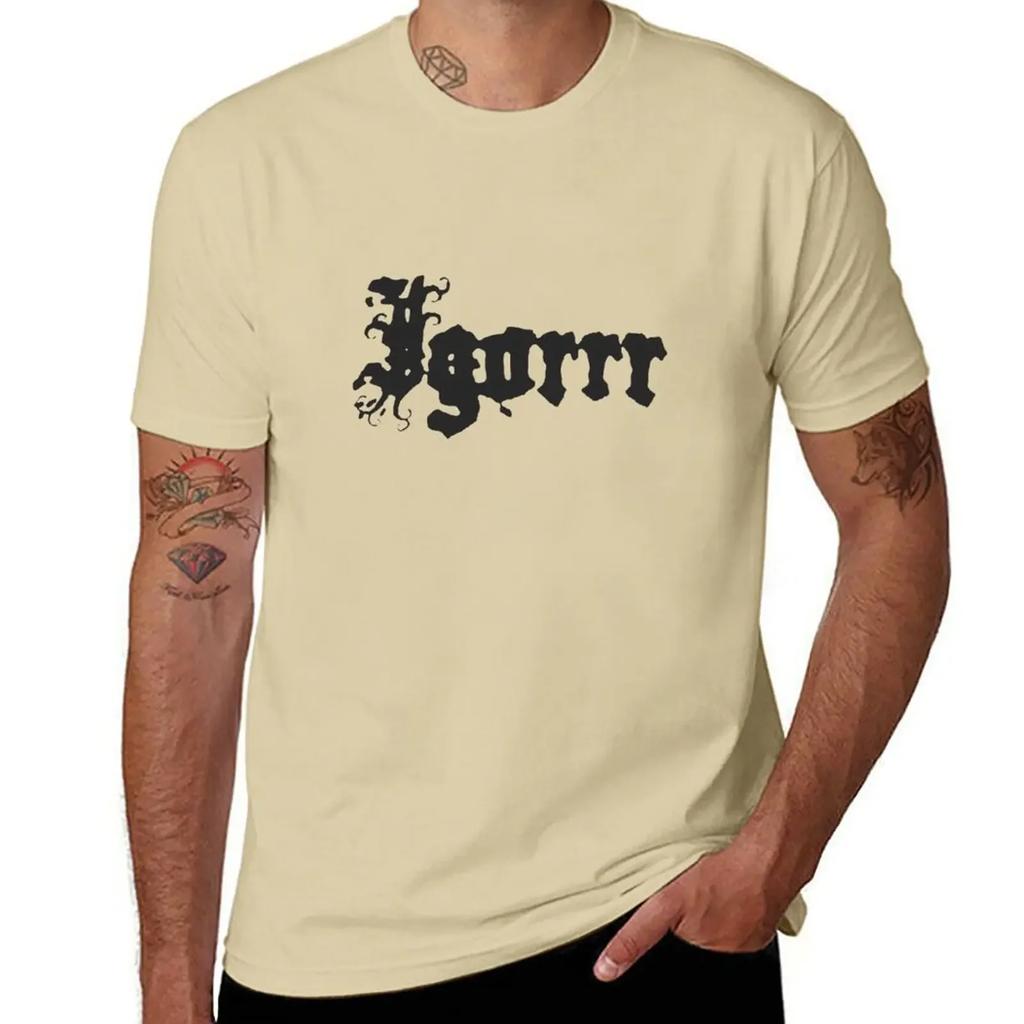The Igorrr metal band merch T-Shirt oversized Short sleeve tee mens t shirts pack
