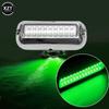 27LED 12V Лодочный транцевый светильник Подводный понтон Морской корабль Аксессуары для лодок Светильник из нержавеющей стали Водонепроницаемый морской светильник IP68