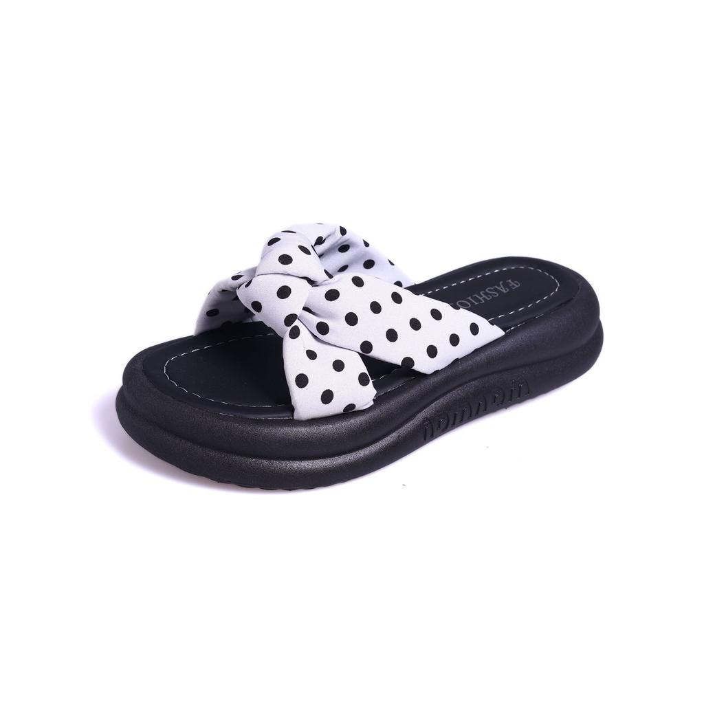 Summer summer wear non-slip deodorant silent mesh beach soft bottom thick bottom slippers
