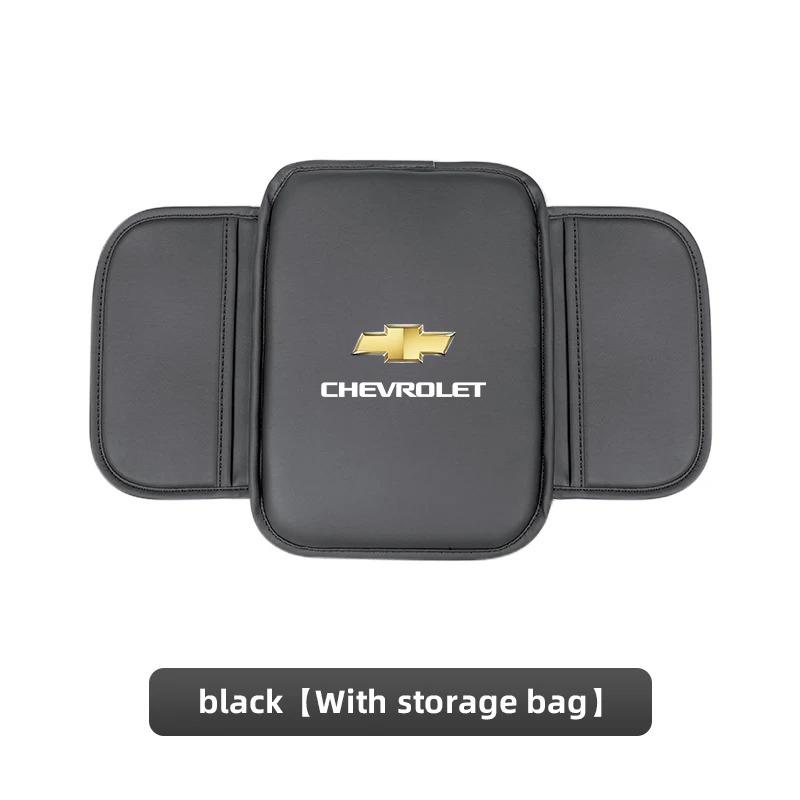 AABHL1 Car Leather Armrest Box Heighten Protective Pad Memory Foam Arm Rest Cushion For Chevrolet Silverado Impala Malibu Equinox Cruze