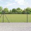 Welded Wire Fence with Concrete Foundation 10 x 0.8 m (W x H)