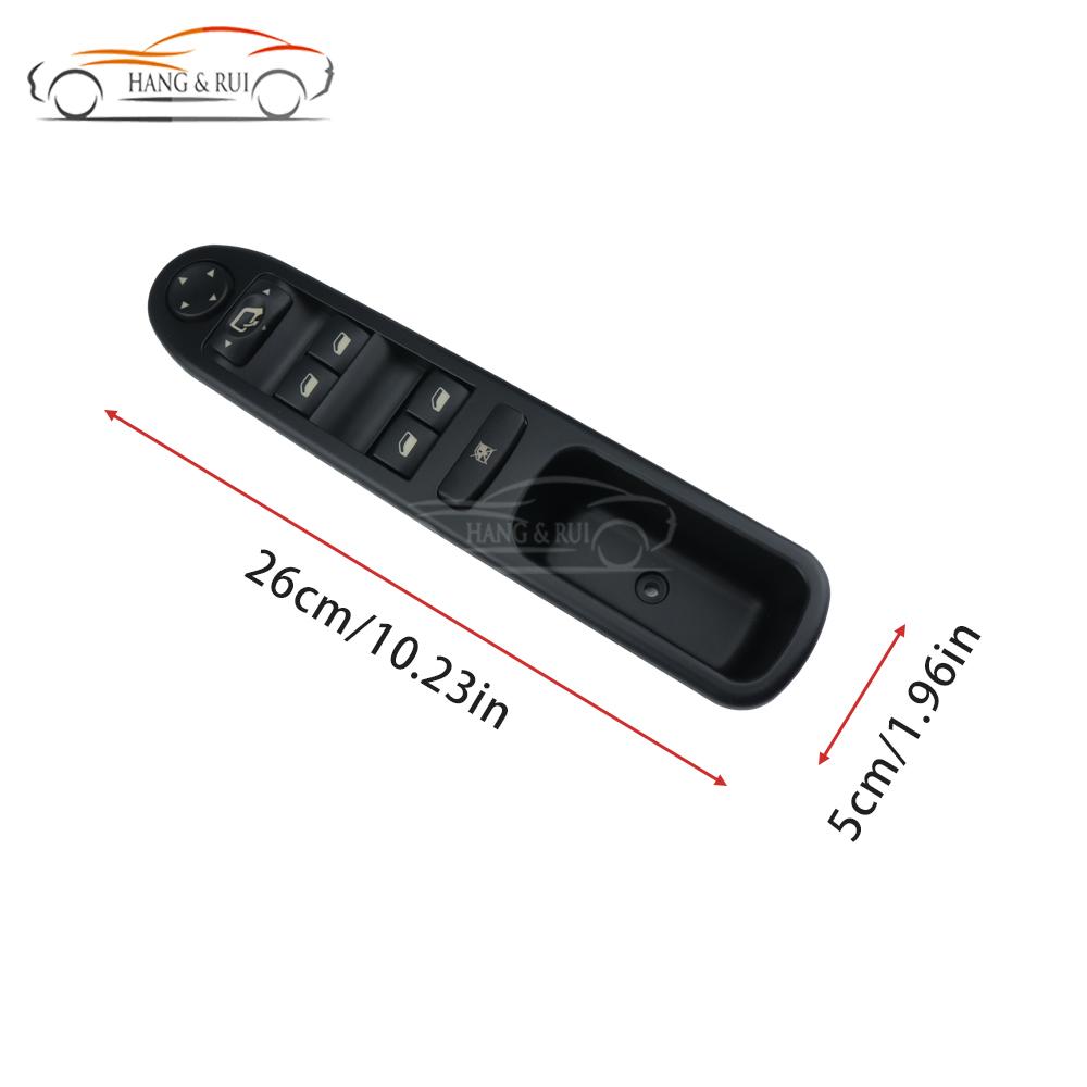 Electric Power Window Switch Mirror Folding Function 6554.KT 6554KT For Peugeot 307 Master Window Control Car Accessory