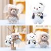 Bear Wedding Gift Plush Toy With Soft Short Plush For Romantic Gifts And Special Occasions