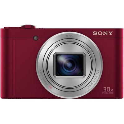 Sony Цифровая камера 30x оптический зум миллионов пикселей Red RC DSC-WX500 18.2 Cyber-shot DSC-WX500
