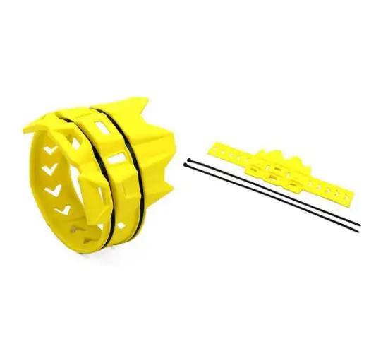 Универсальный кожух выхлопной трубы Escape Muffer Silencer Protector Guard Грязезащитный термостойкий для деталей мотоцикла Enduro Motocross