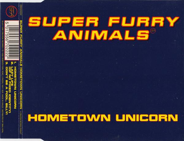 CD SUPER FURRY ANIMALS - Hometown Unicorn CRESCD222 Creation Record 1996 UK Rock Used