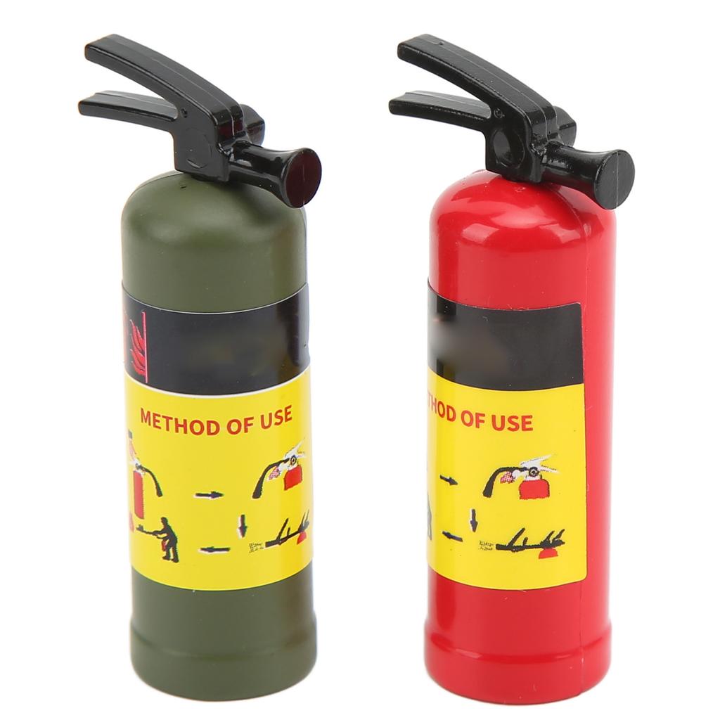 RC Car Simulated Fire Extinguisher Mini Decorative Extinguisher for AXIAL RC Car Decoration