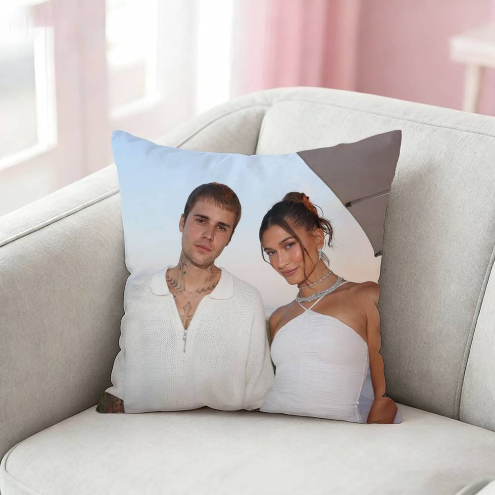 Jailey Hailey JB Pillow Case Pattern Printed Pillowcase For Living Room Sofa Cushion Cover